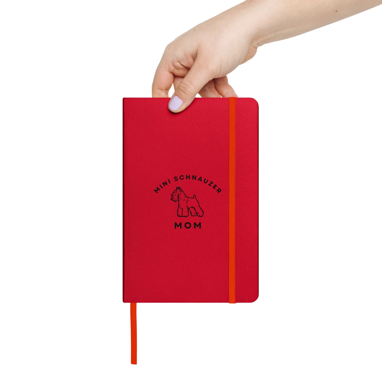 Hardcover bound notebook