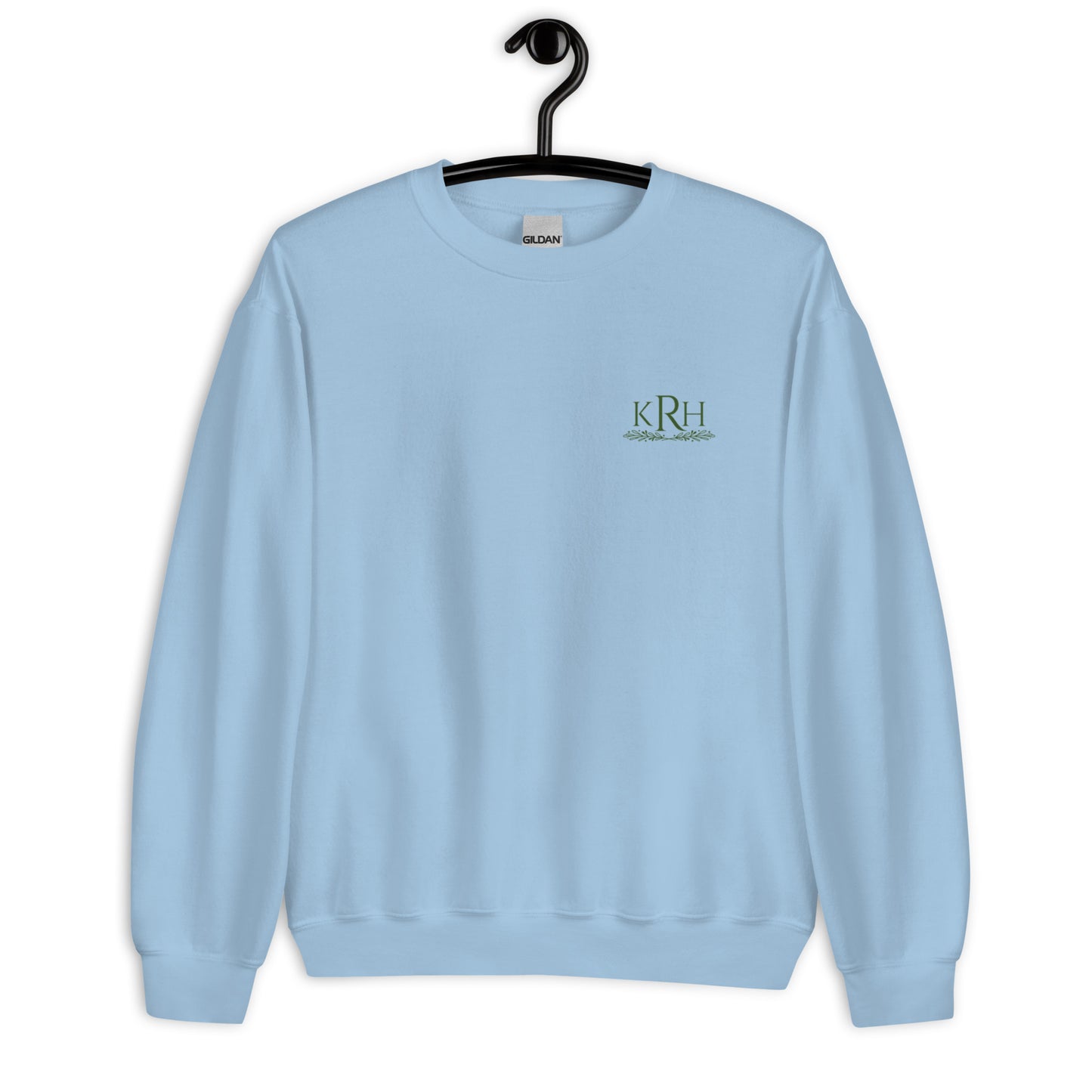 Leafy Monogram Printed Unisex Sweatshirt