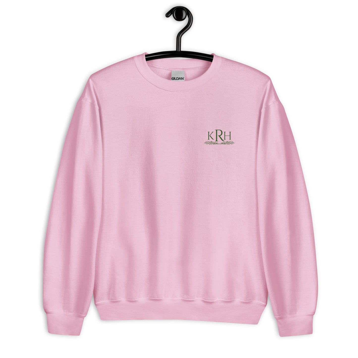 Leafy Monogram Printed Unisex Sweatshirt