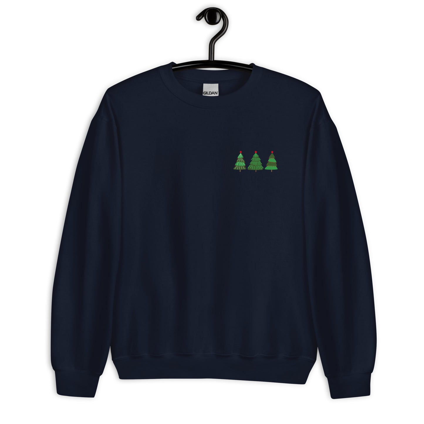 Christmas Tree Printed Unisex Sweatshirt