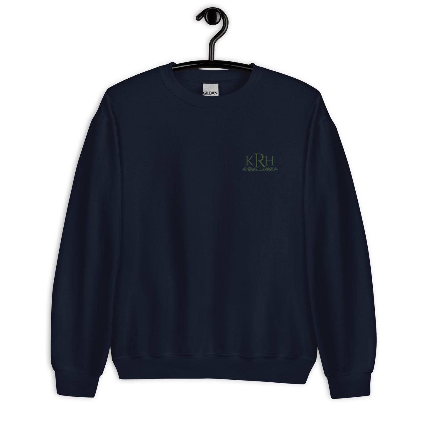 Leafy Monogram Printed Unisex Sweatshirt