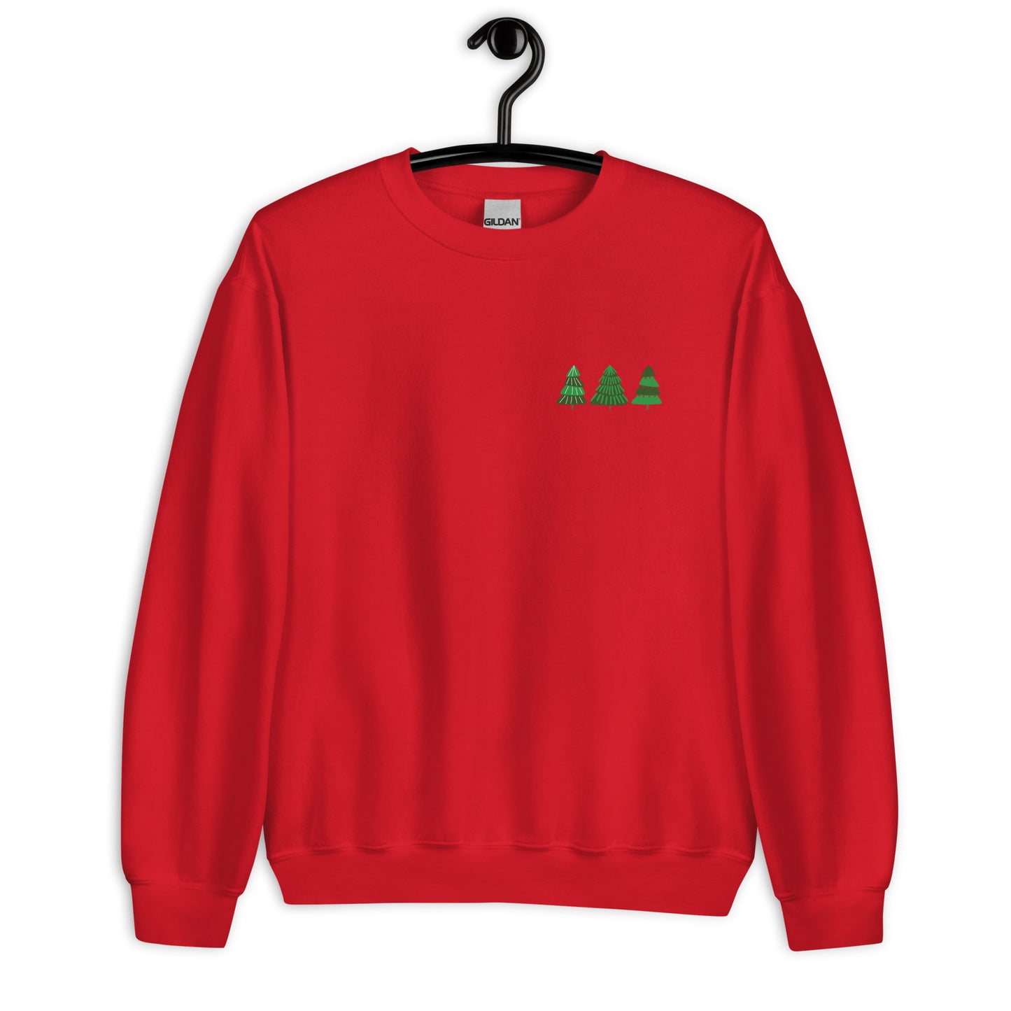 Christmas Tree Printed Unisex Sweatshirt