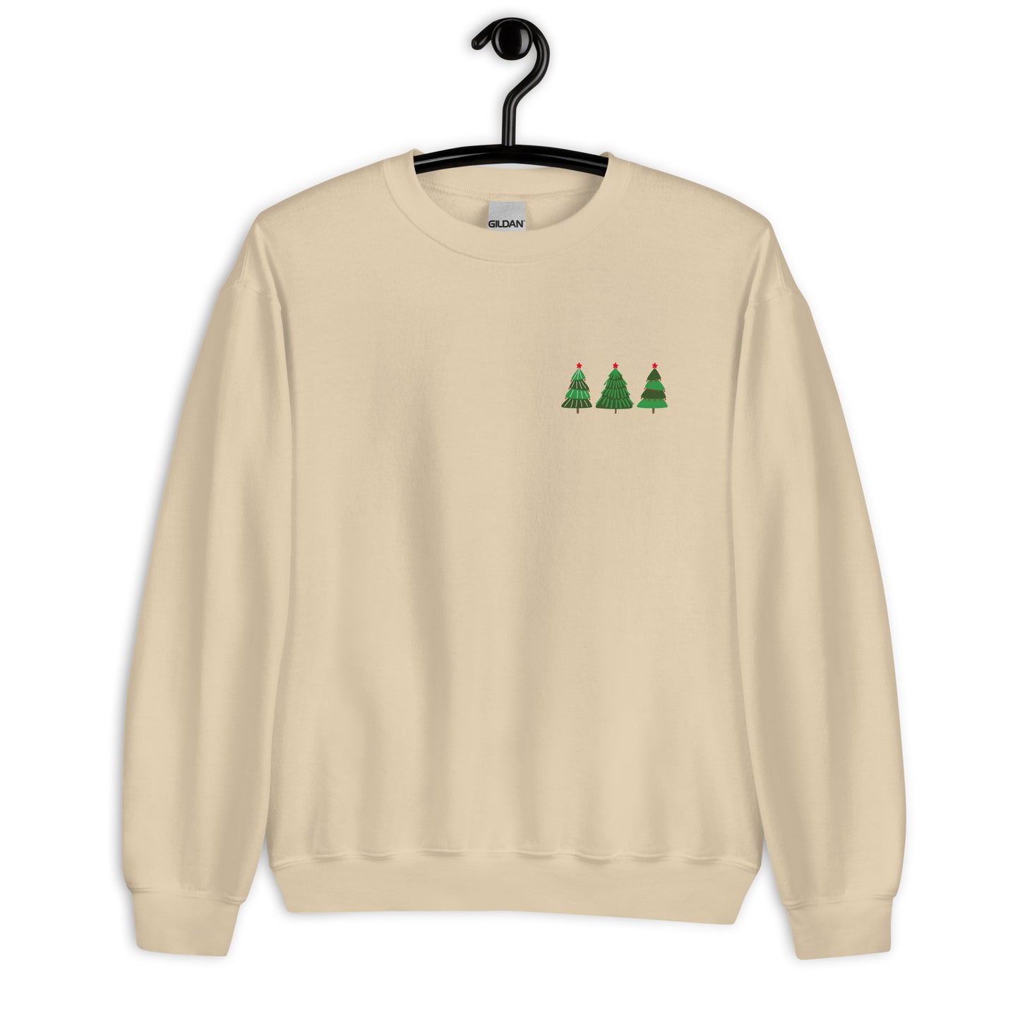 Christmas Tree Printed Unisex Sweatshirt