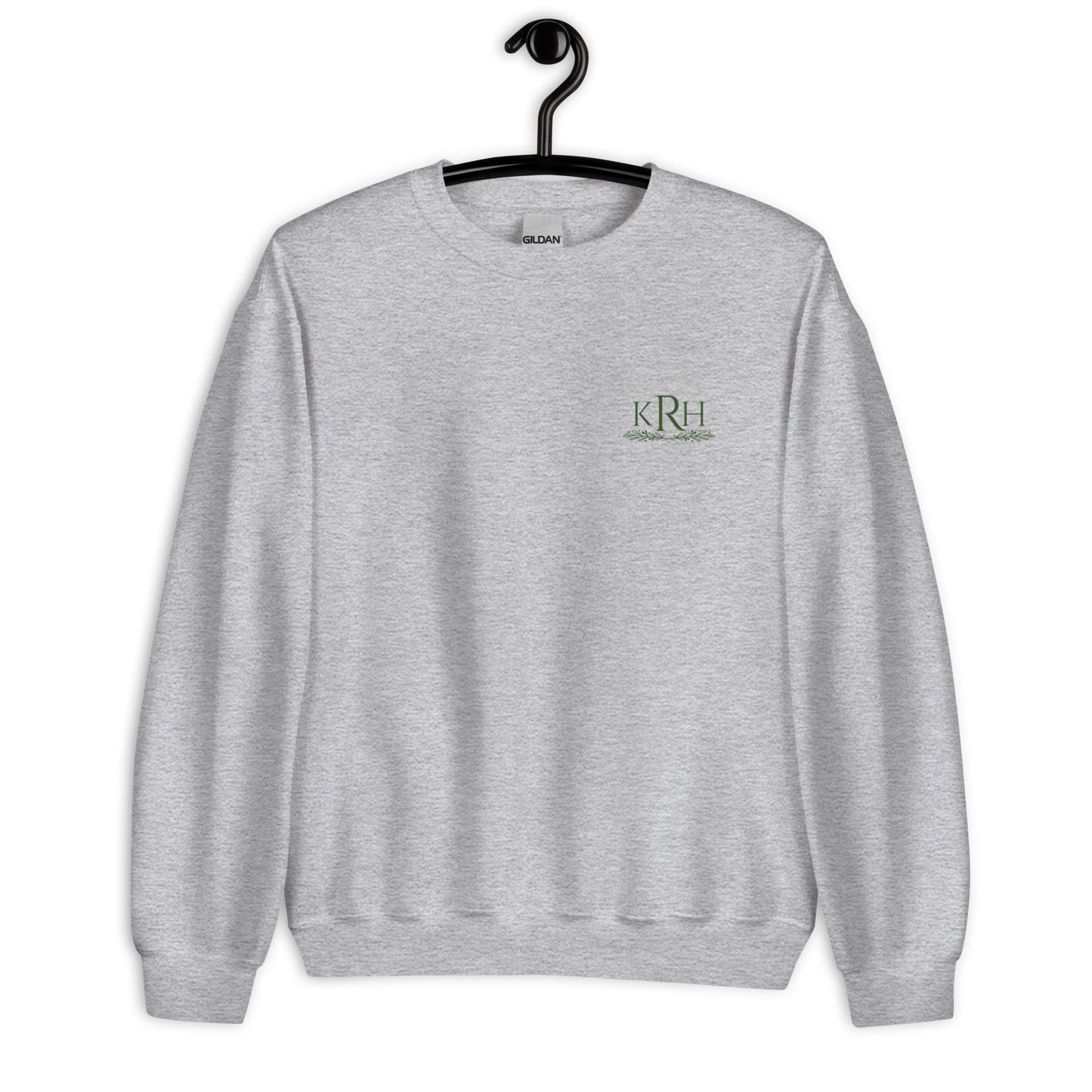 Leafy Monogram Printed Unisex Sweatshirt