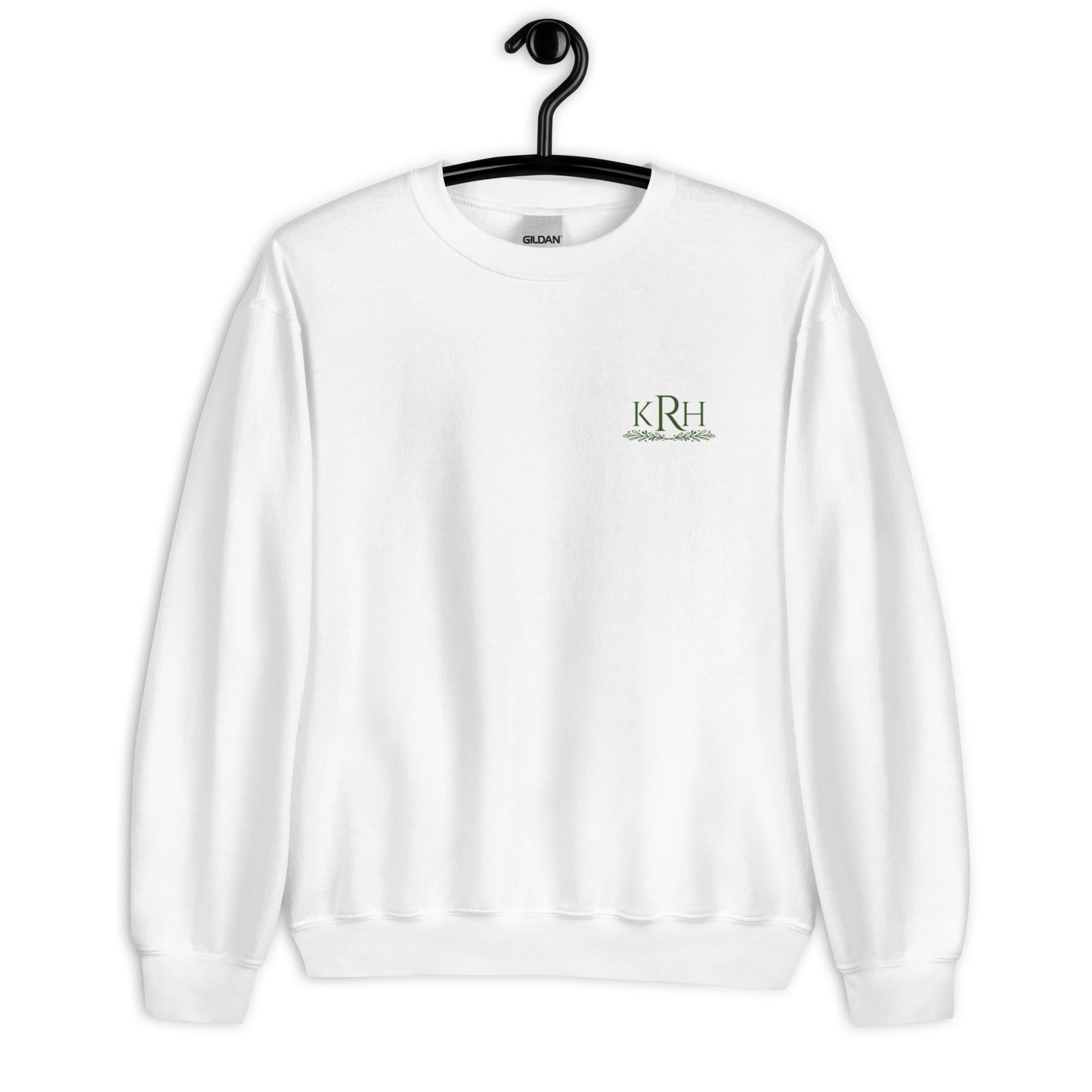 Leafy Monogram Printed Unisex Sweatshirt